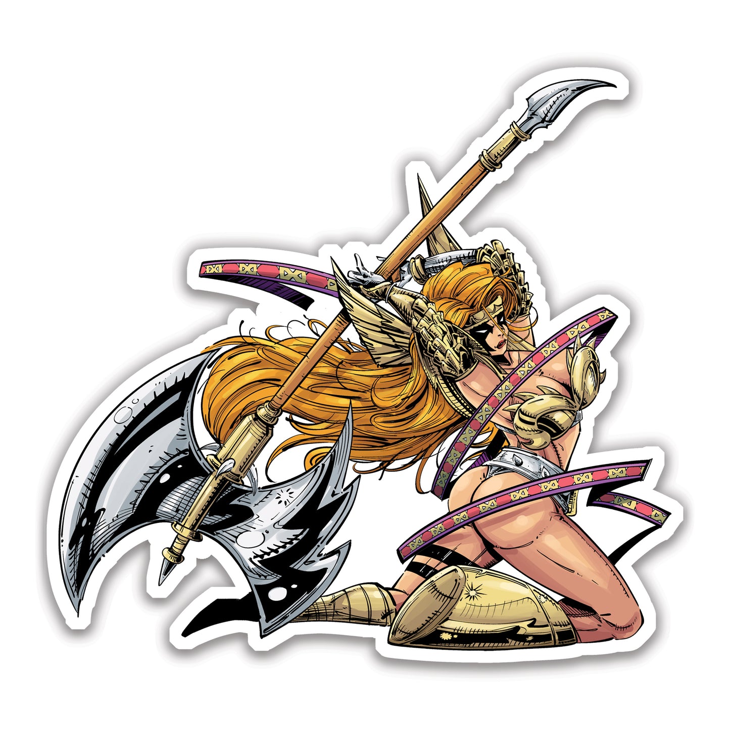 Angela Spawn Sticker