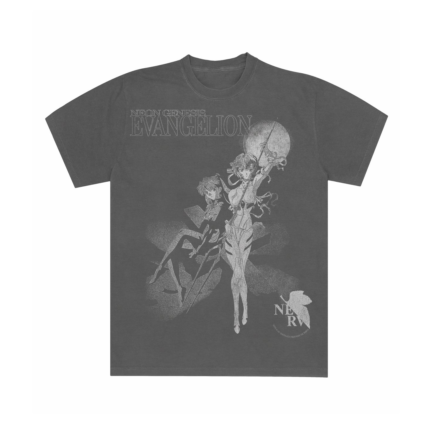 Neon Genesis Evangelion: Rei & Asuka Distressed - Tee *limited*