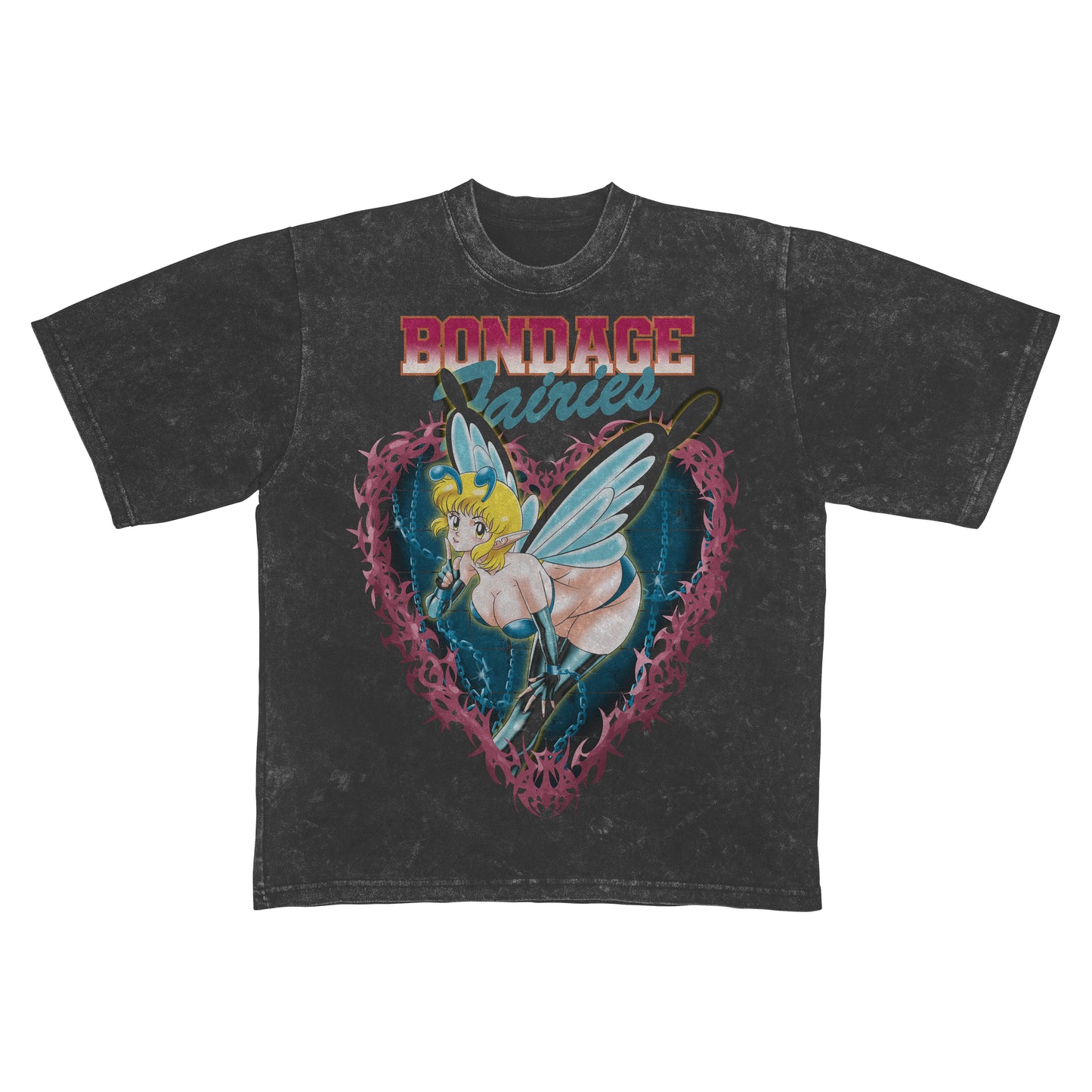 Bondage Fairies Heart - Mineral Wash *limited*