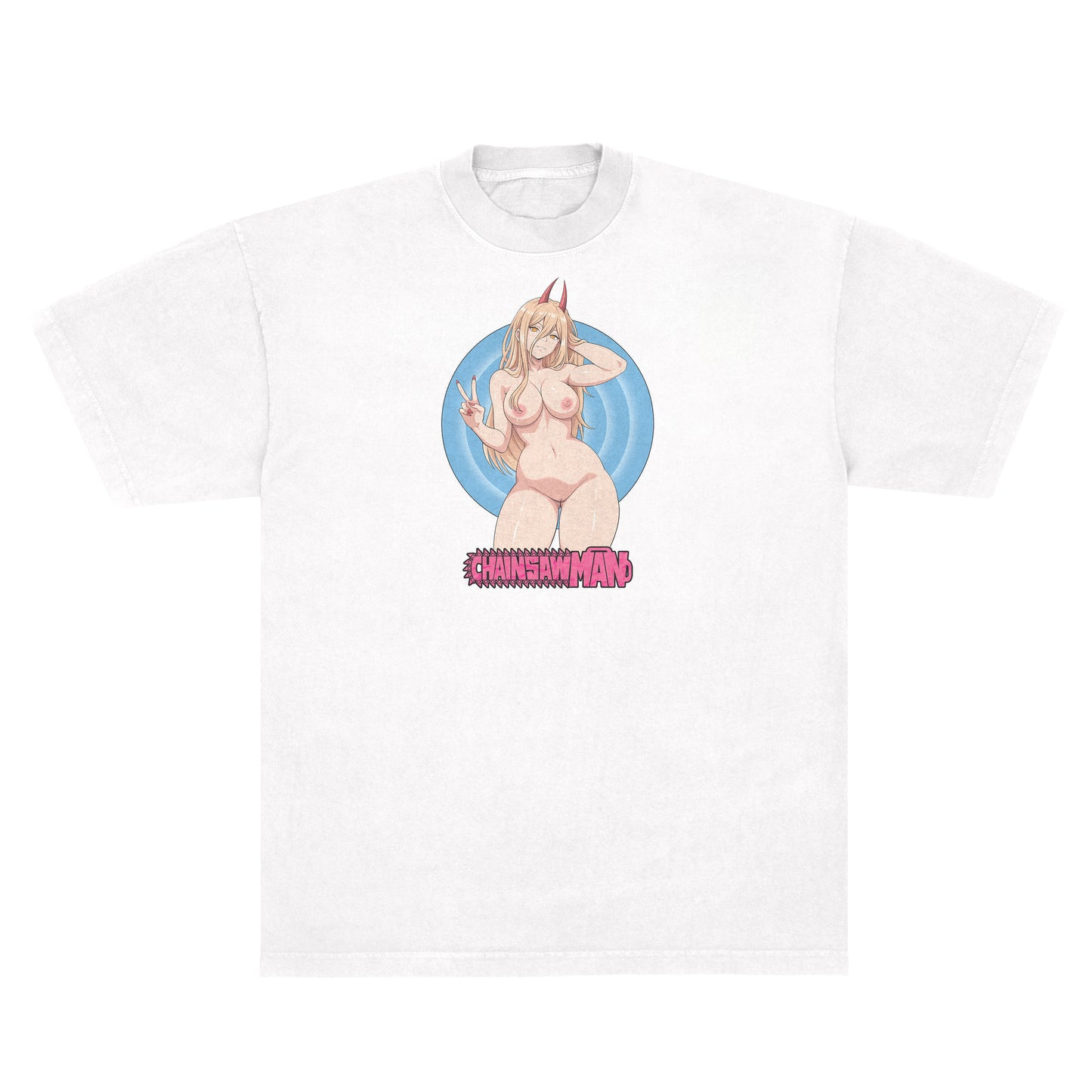 Chainsaw Man Power Bullseye NSFW - LAA 1801 White *Limited*