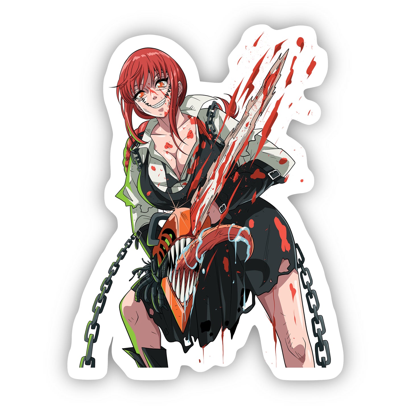 Chainsaw Man "The Tokyo Chainsaw Massacre" Sticker