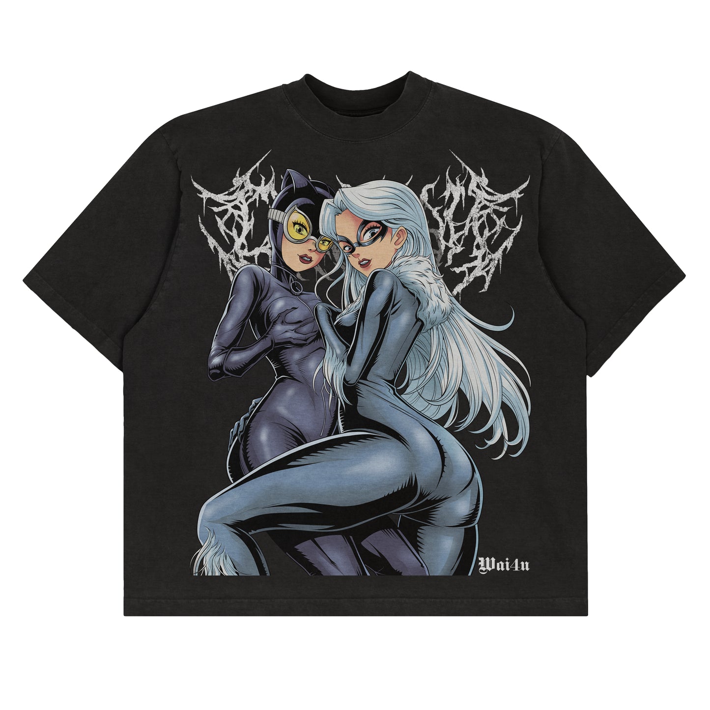Catwoman & Black Cat "Catwomen" Metal - Tee