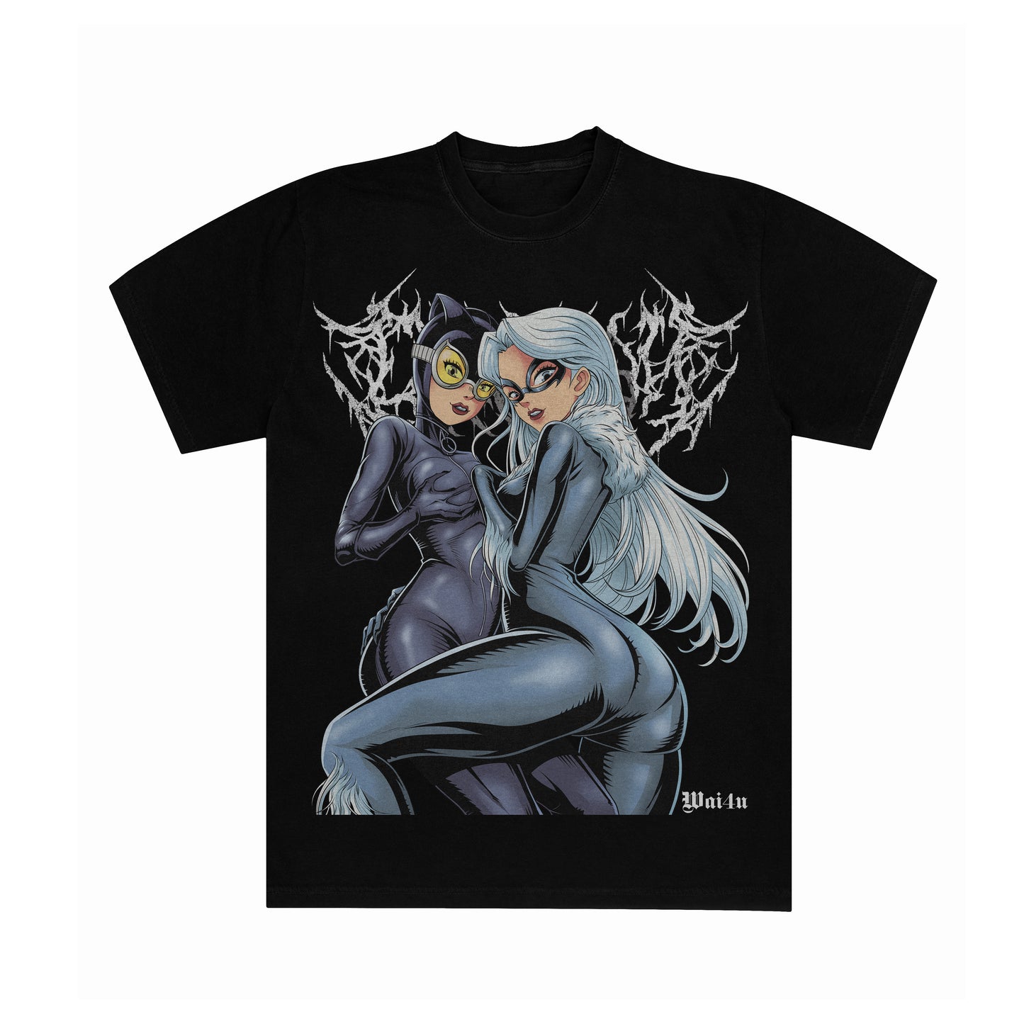 Catwoman & Black Cat "Catwomen" Metal - Tee