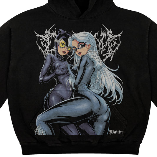 Catwoman & Black Cat "Catwomen" Metal - Hoodie