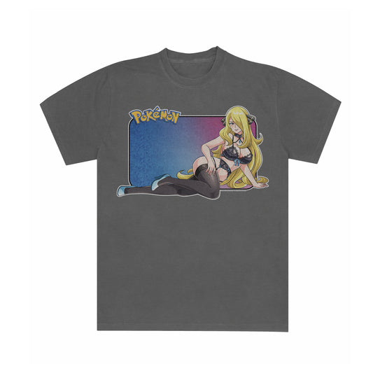 Pokémon Cynthia Lingerie - Tee