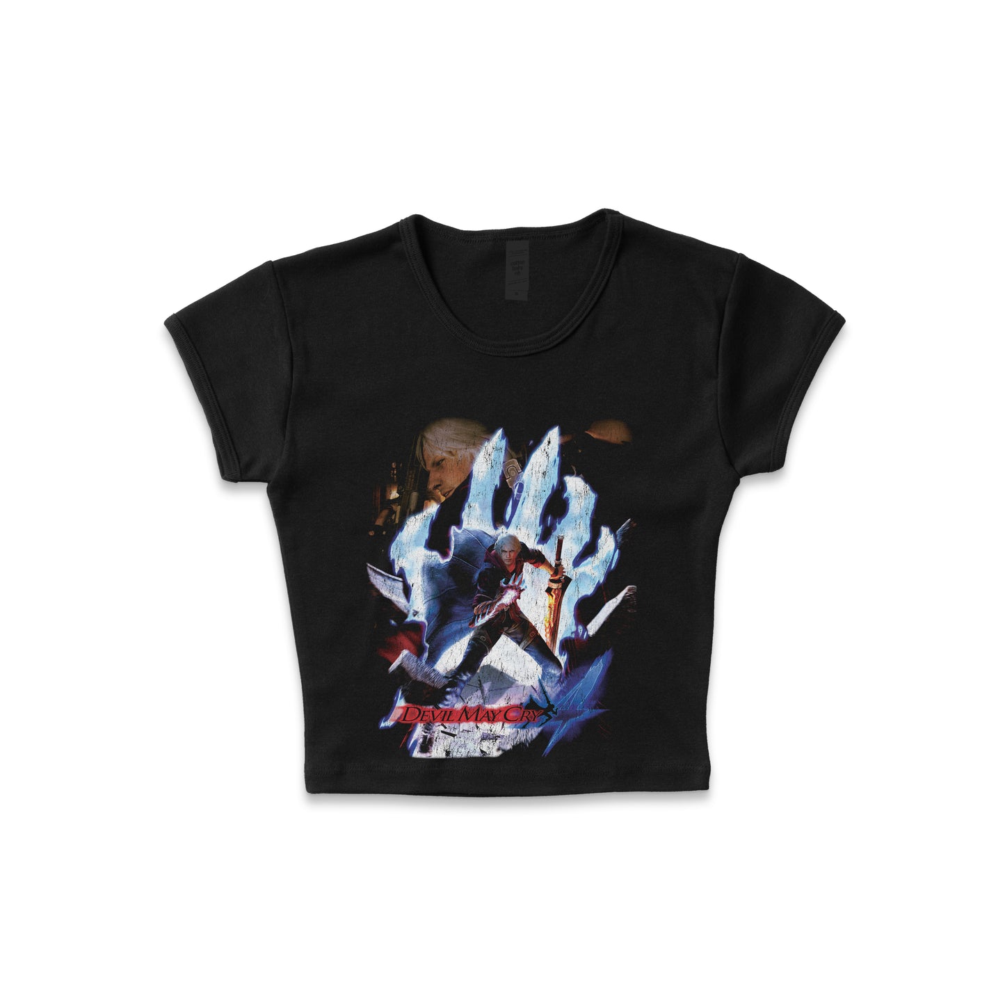 Devil May Cry 4 - LAA Baby Rib Crop Top