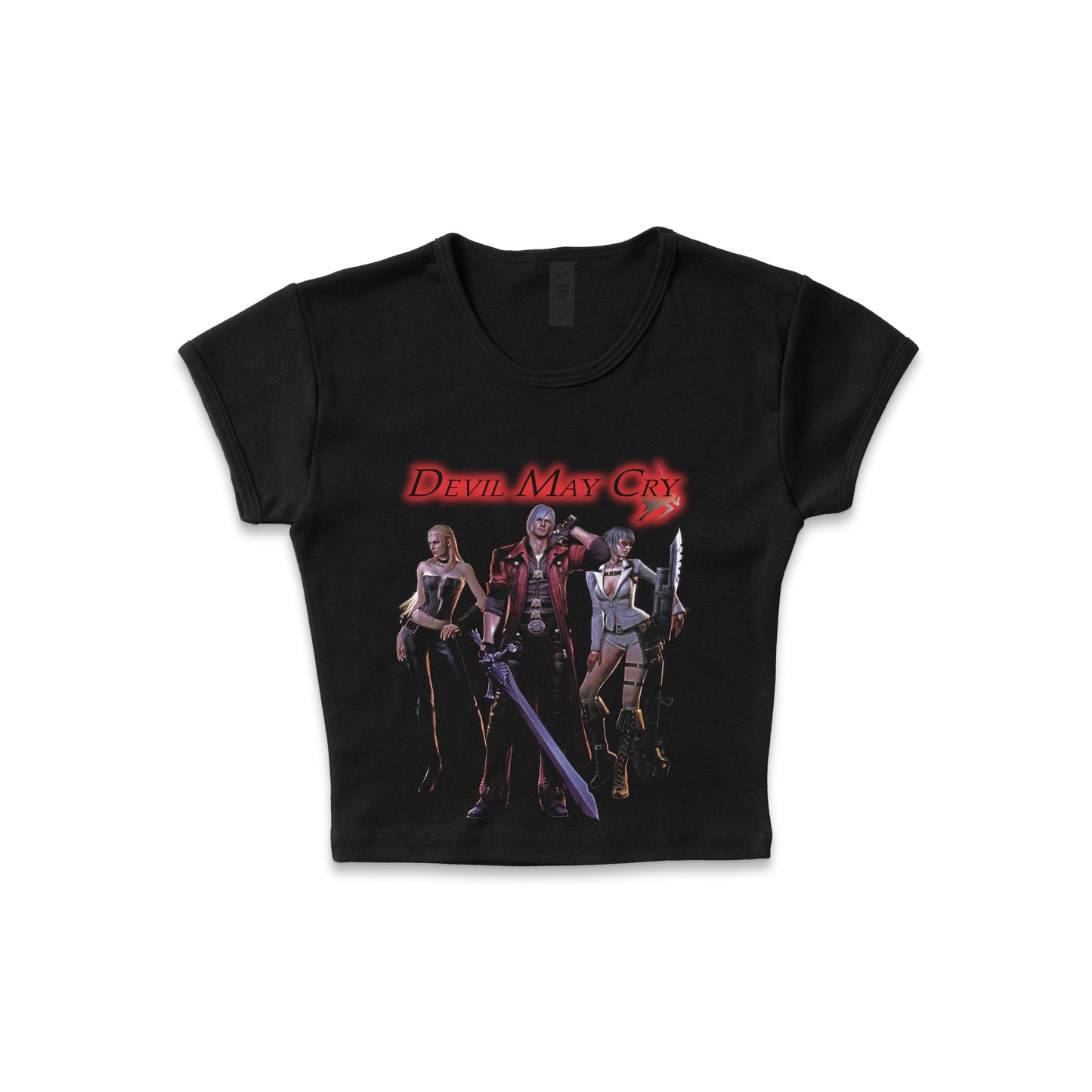 Devil May Cry - LAA Baby Rib Crop Top