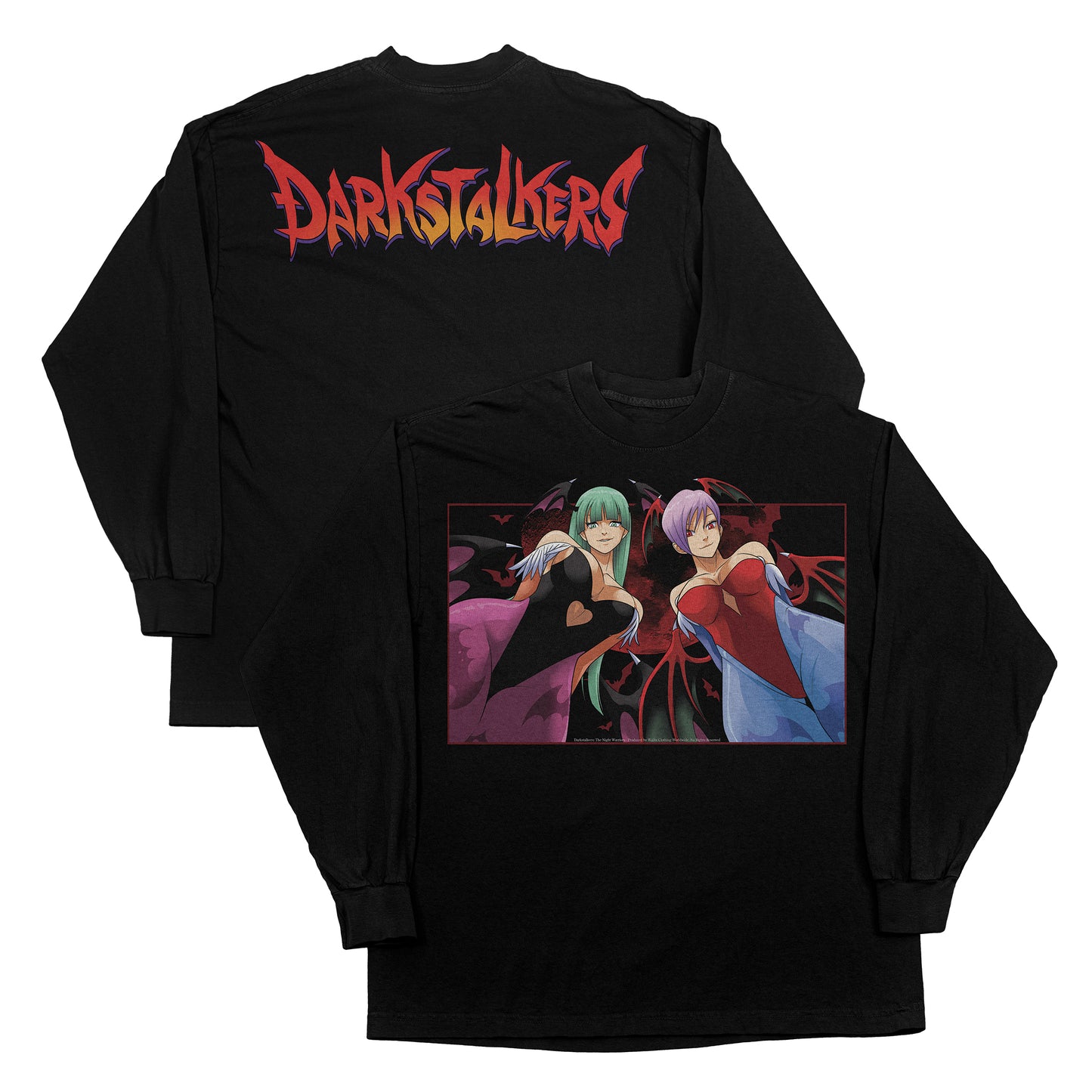 Darkstalkers: The Night Warriors F & B print - CC 6014