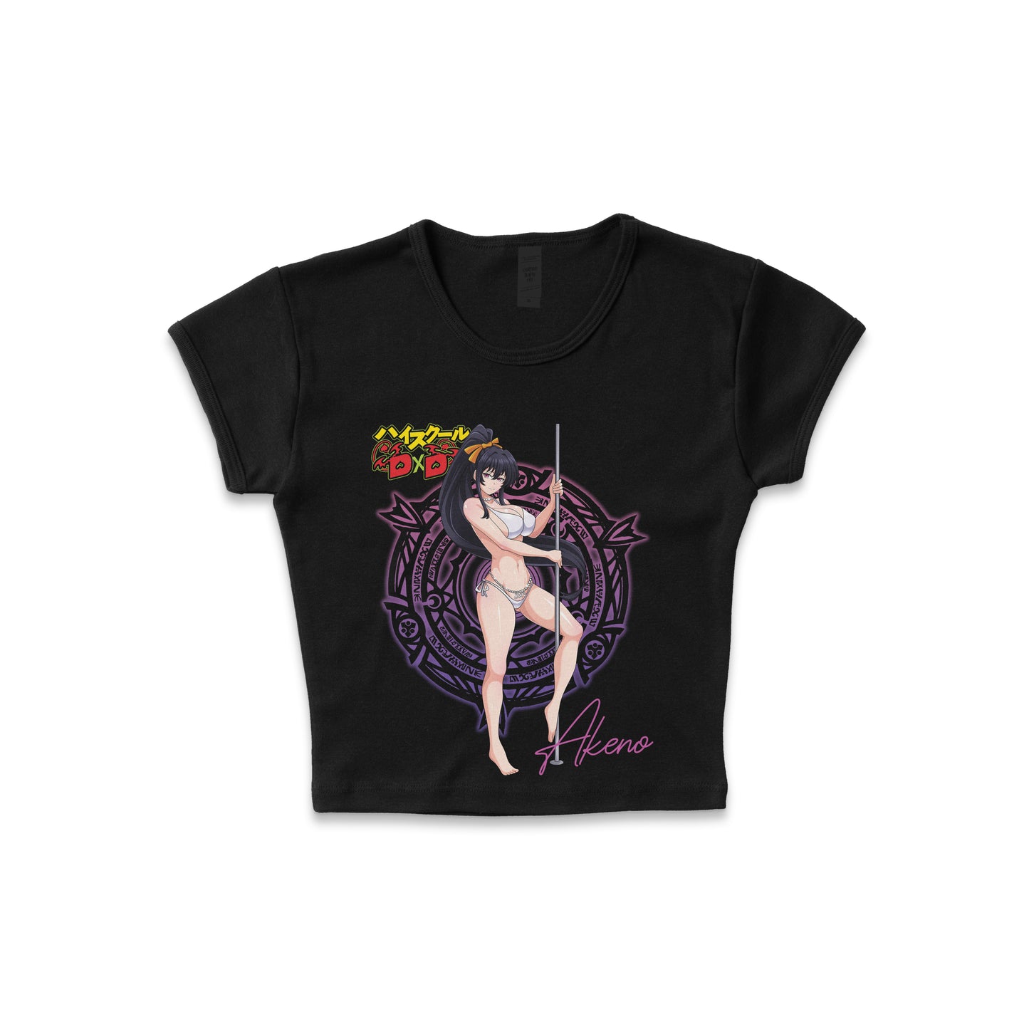 Highschool DXD Akeno Himejima - LAA Baby Rib Crop Top