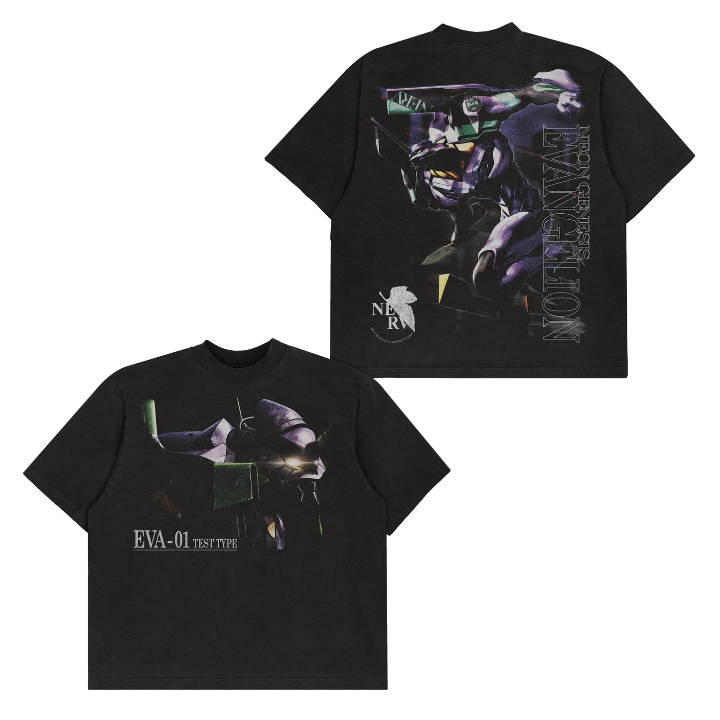Neon Genesis Evangelion: Eva 01 Test Type F&B print - Tee