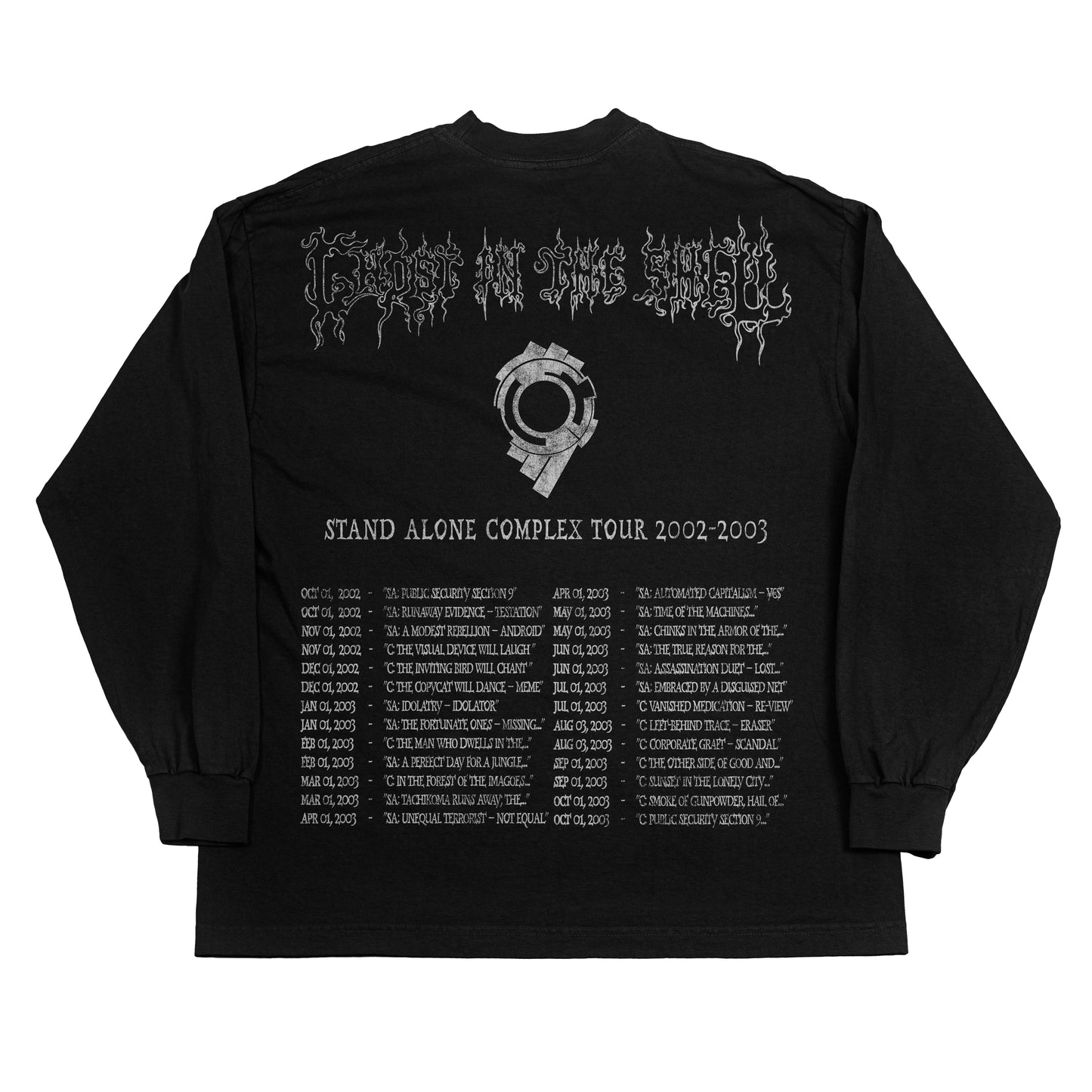 Ghost in the Shell x Cradle of Filth "Cruelty and the Beast" - CC 6014