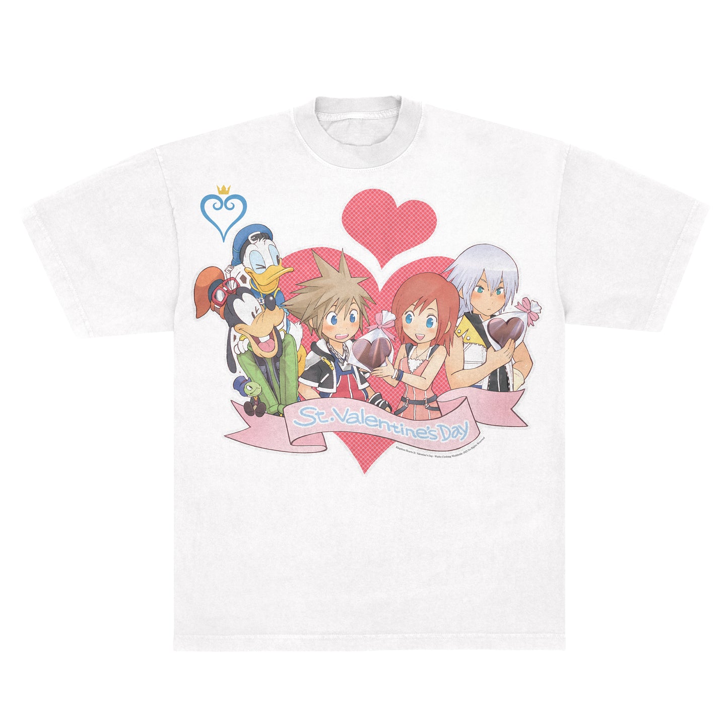 Kingdom Hearts St. Valentine's Day - LAA 1801 White *Limited*