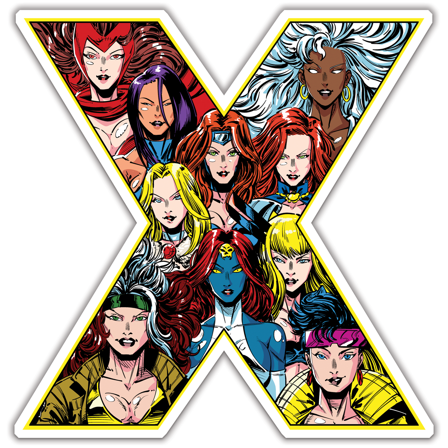 Ladies of X-Men Sticker