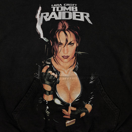 Lara Croft Smokin - Hoodie