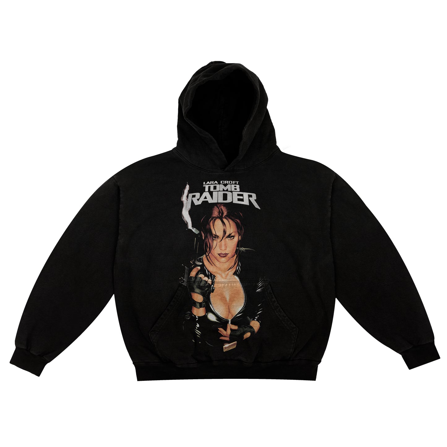 Lara Croft Smokin - Hoodie