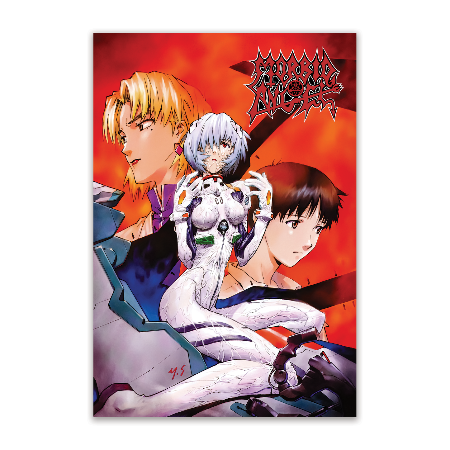 Morbid Angel x Evangelion "Tears" Poster *limited*