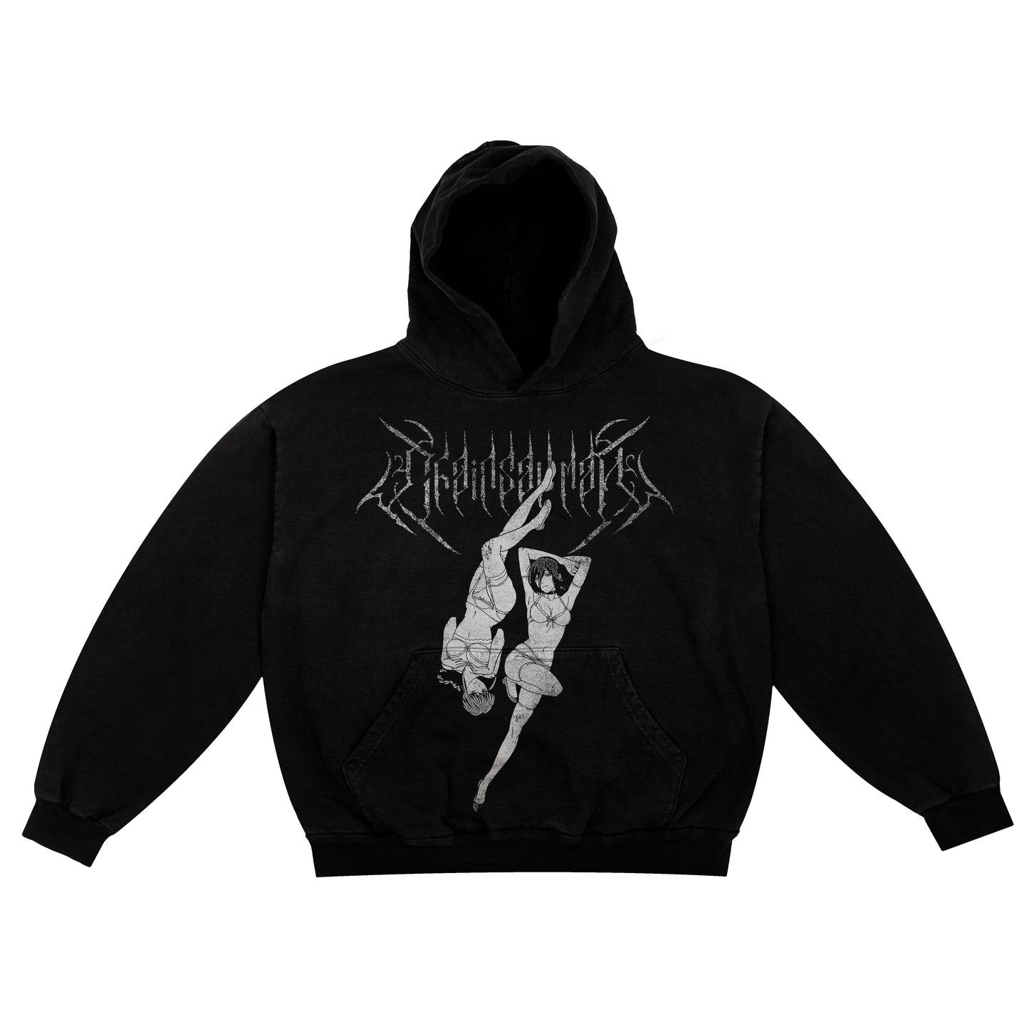 Chainsaw Man Makima & Reze Distressed - Hoodie *limited*