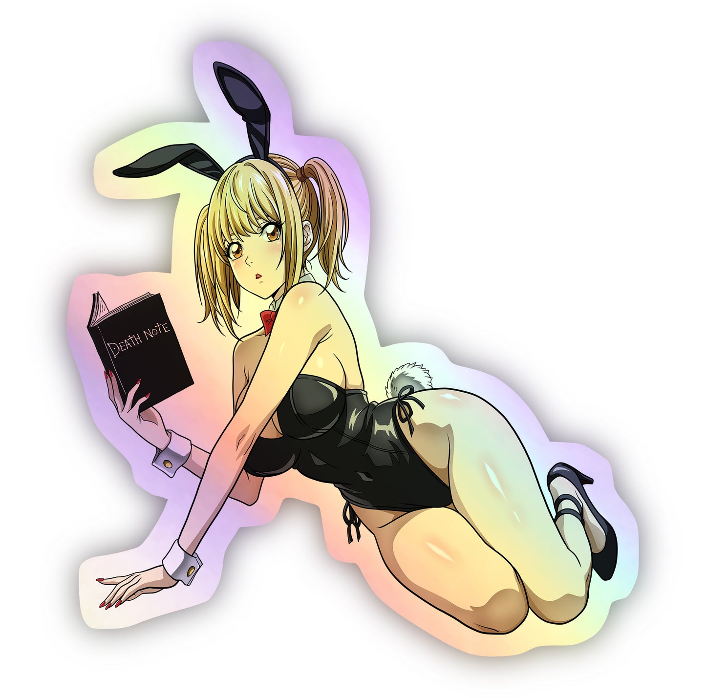 Death Note Bunny Misa Amane Holographic Sticker