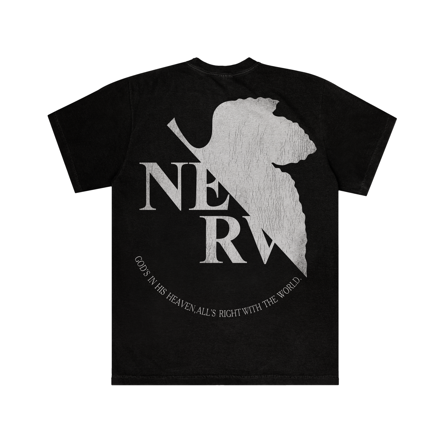 Neon Genesis Evangelion: NERV logo F&B print - Tee