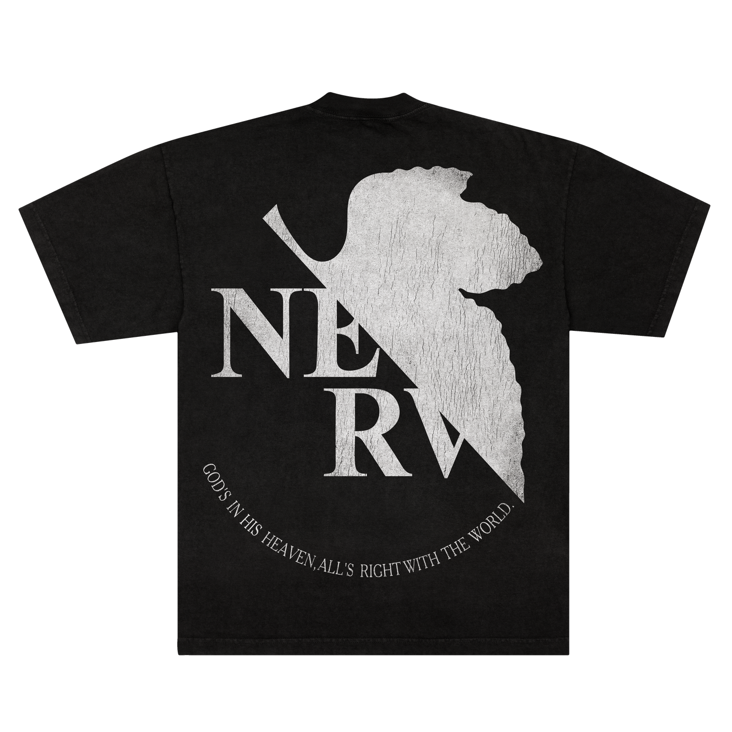 Neon Genesis Evangelion: NERV logo F&B print - Tee
