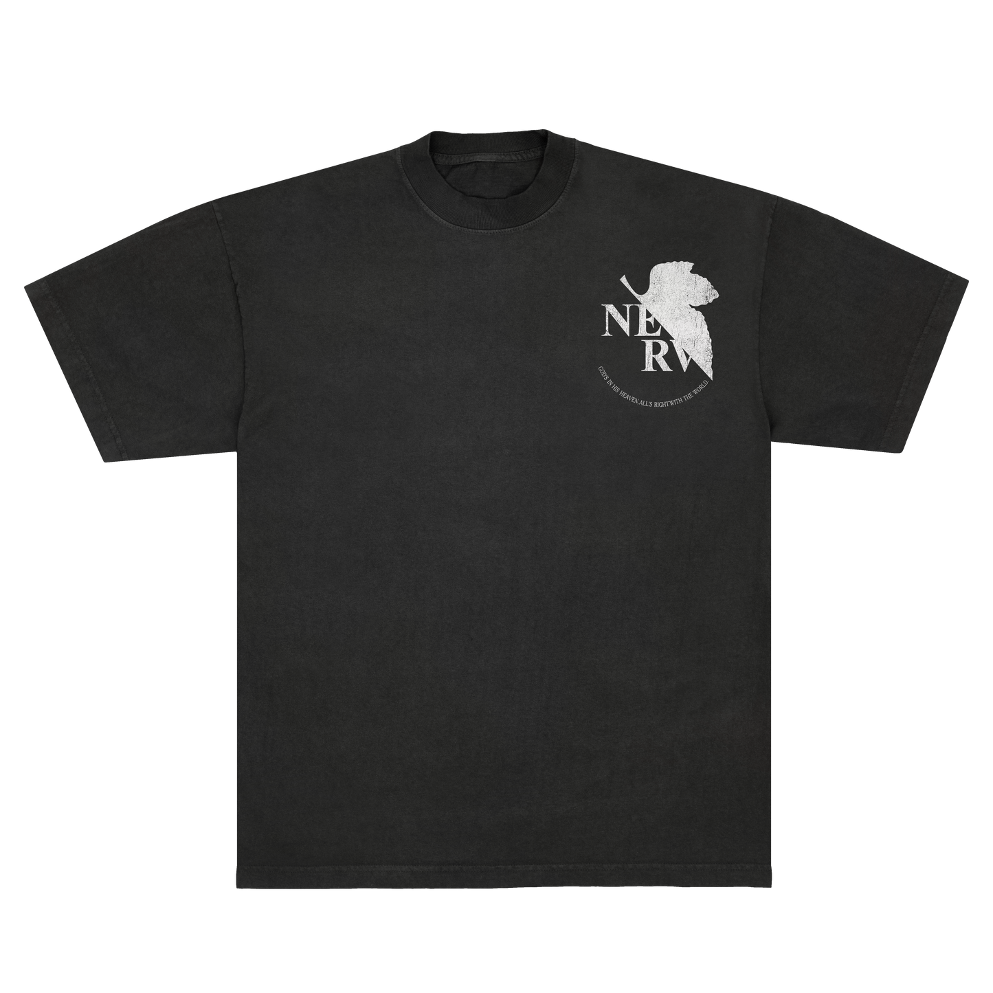 Neon Genesis Evangelion: NERV logo F&B print - Tee