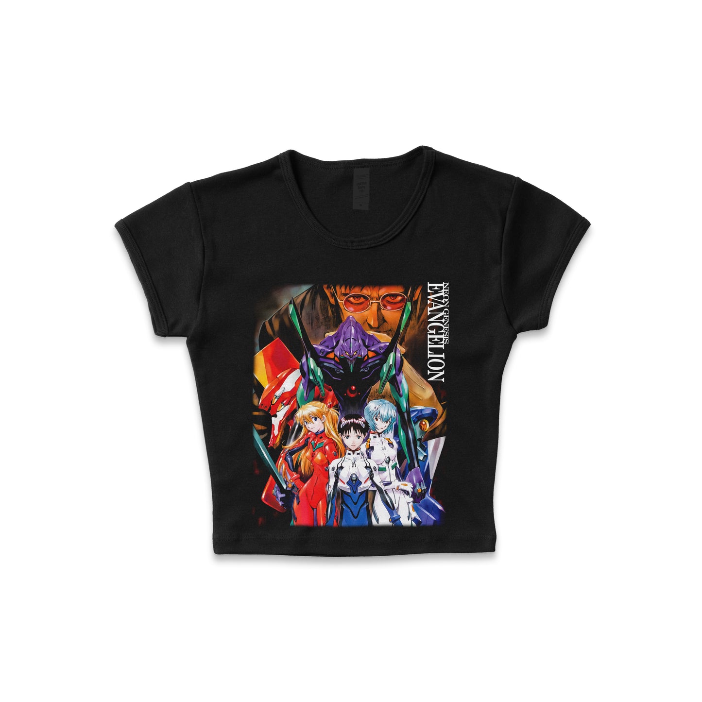 Neon Genesis Evangelion Gospel - LAA Baby Rib Crop Top