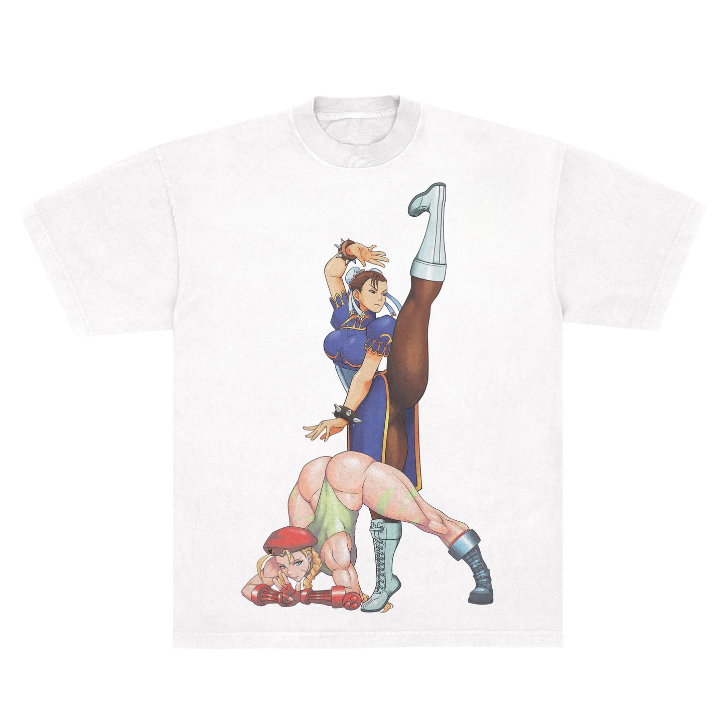 Super Street Fighter 2 Turbo F & B Print - LAA 1801 White *Limited*