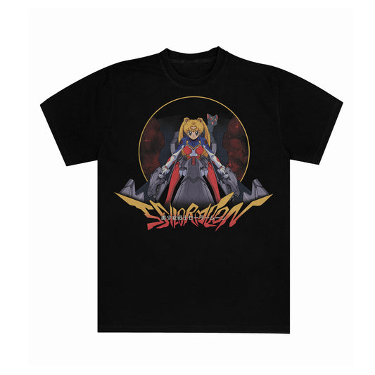 Sailor Moon Evangelion Tee