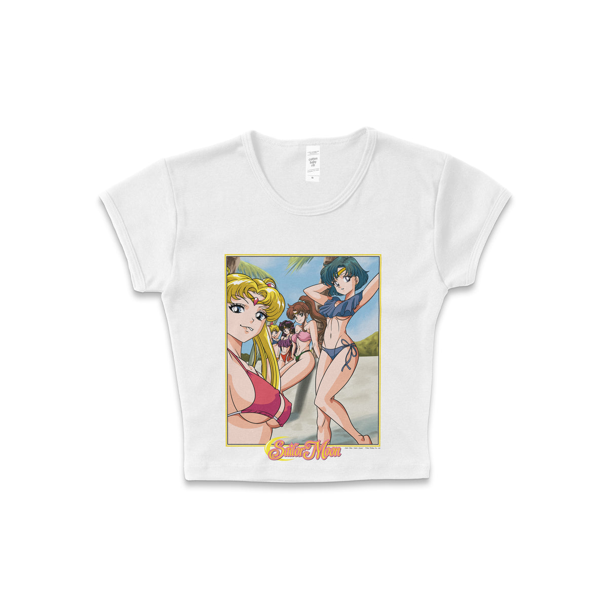 Sailor Moon "Endless Summer" - LAA Crop Top White *limited*