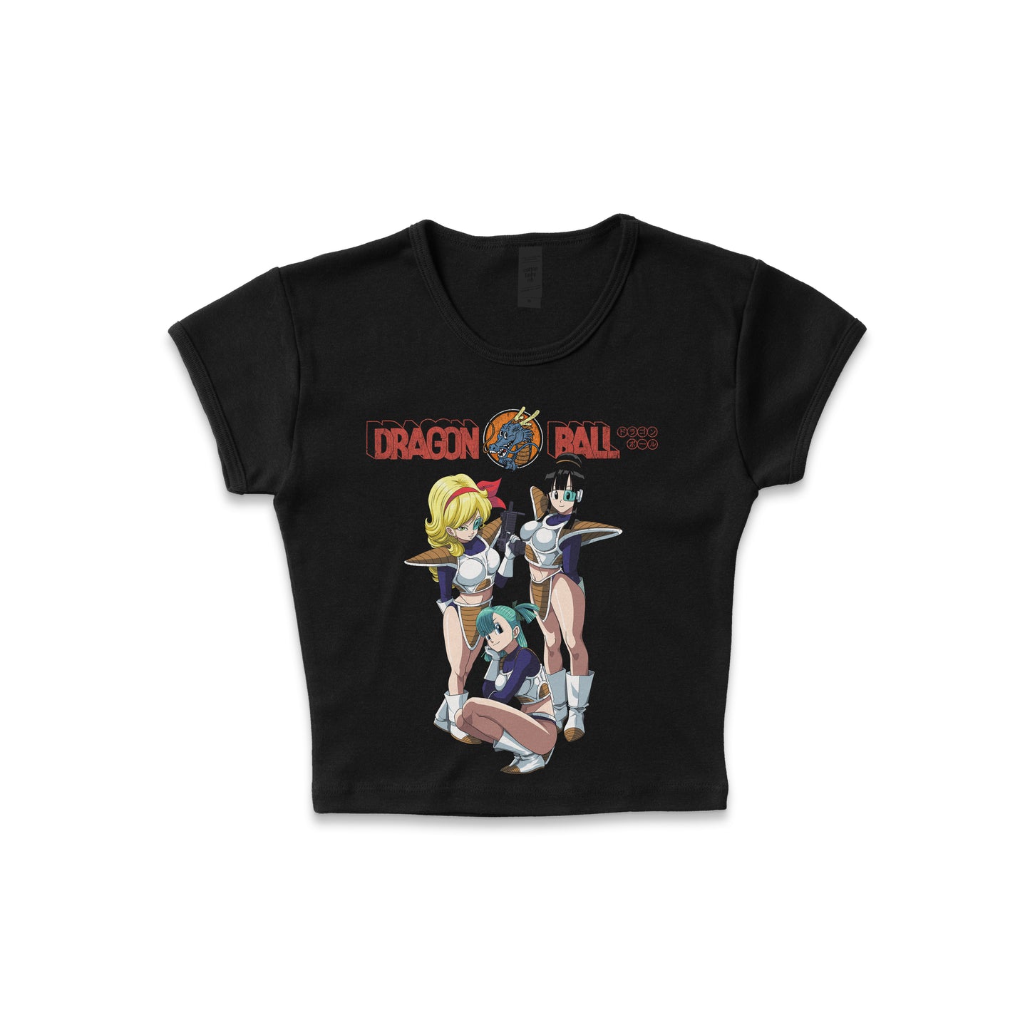 Dragon Ball Girls Saiyan Mode - LAA Baby Rib Crop Top