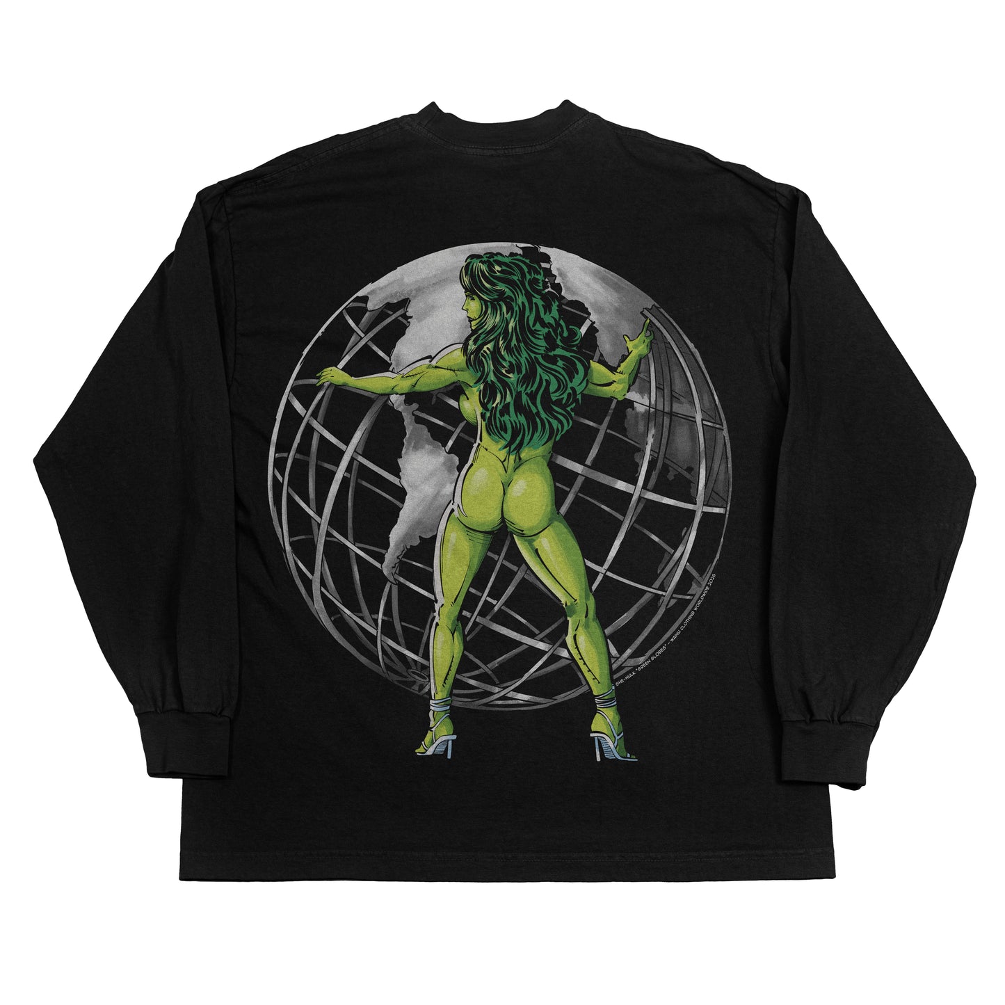 She-Hulk "Green Globes" F&B print - CC 6014