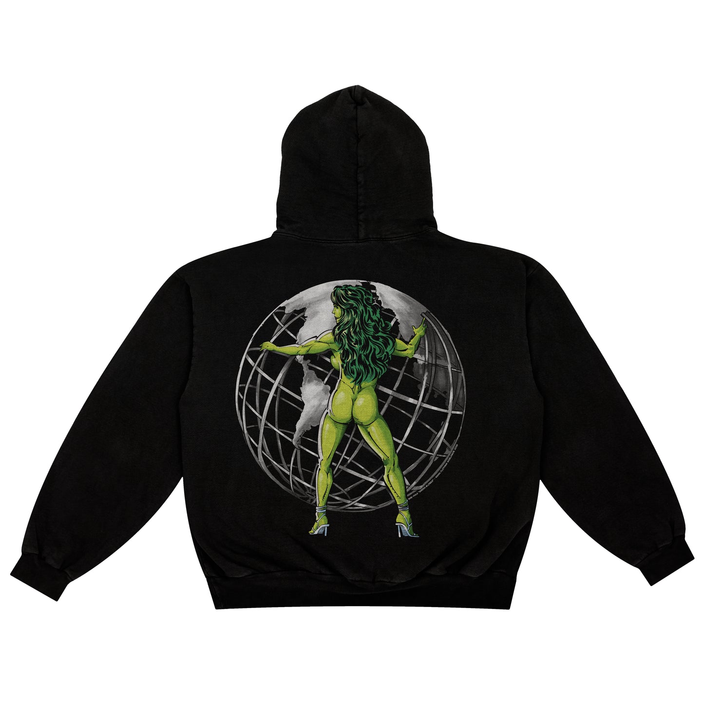 She-Hulk "Green Globes" NSFW F&B print - Hoodie