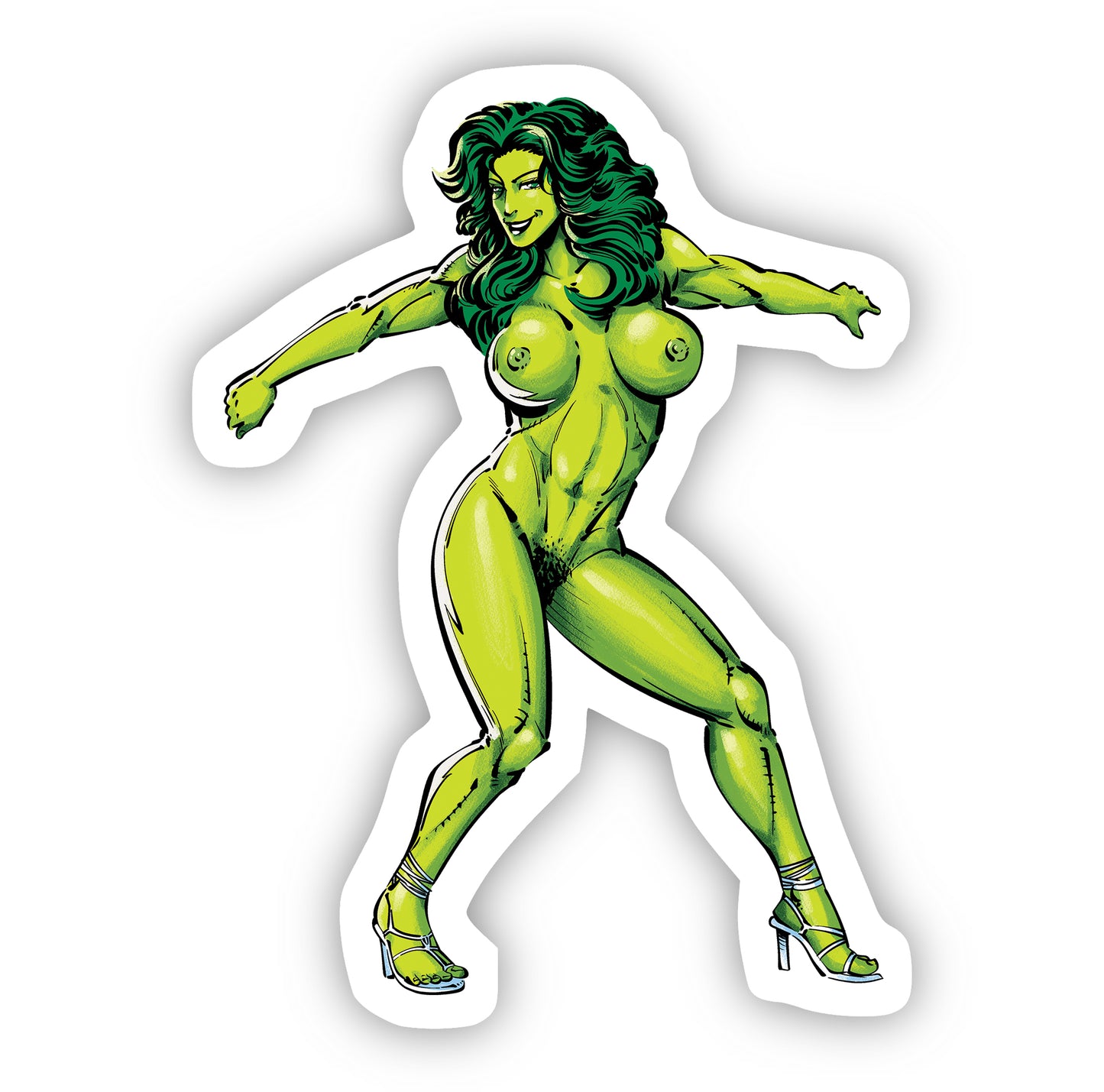 She-Hulk "Green Globes" NSFW Sticker