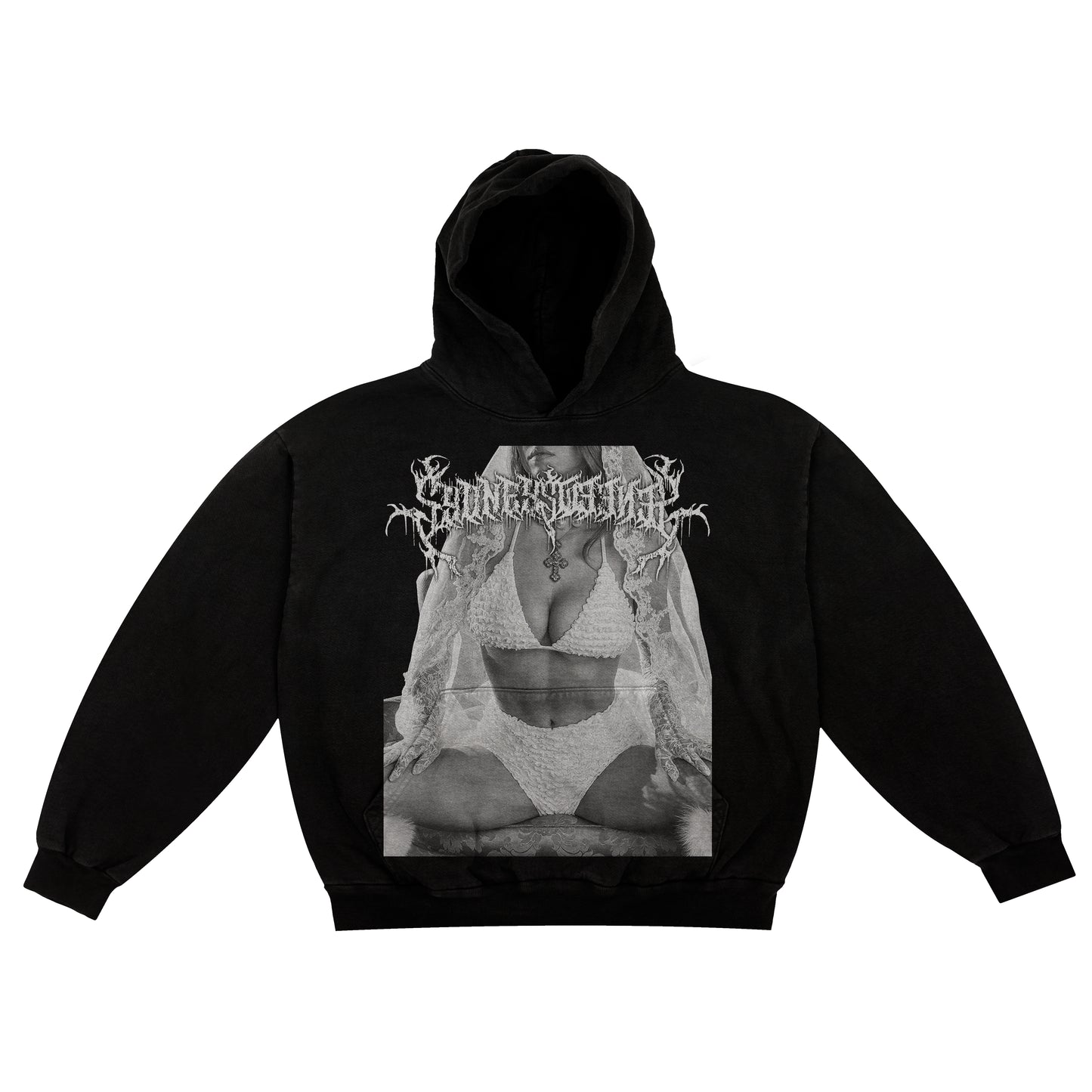 Sydney Sweeney Metal Logo - Hoodie