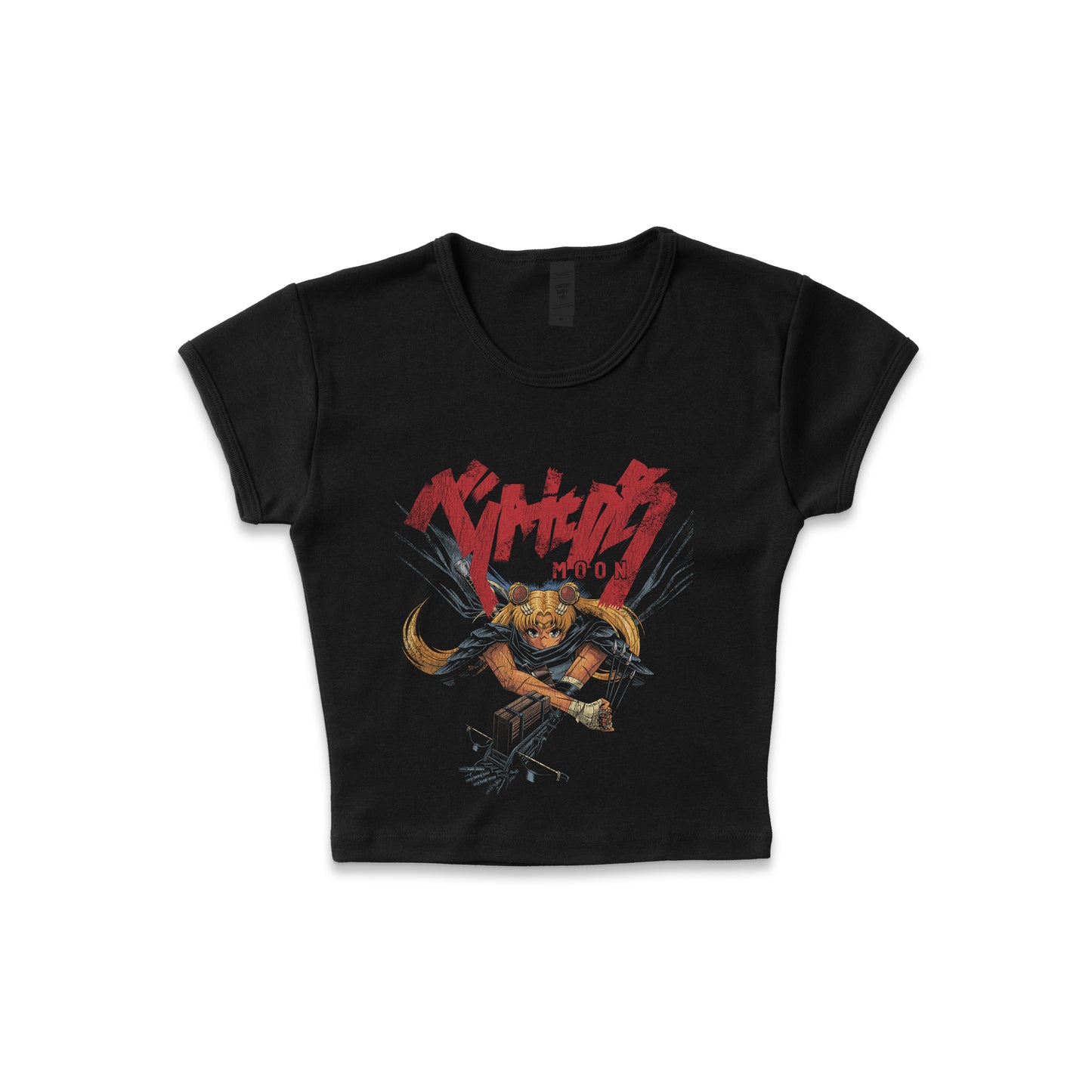 Sailor Moon Usagi Guts - LAA Baby Rib Crop Top