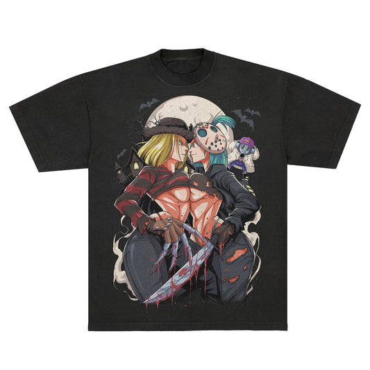 Dragonball Android 18 vs Bulma - Tee
