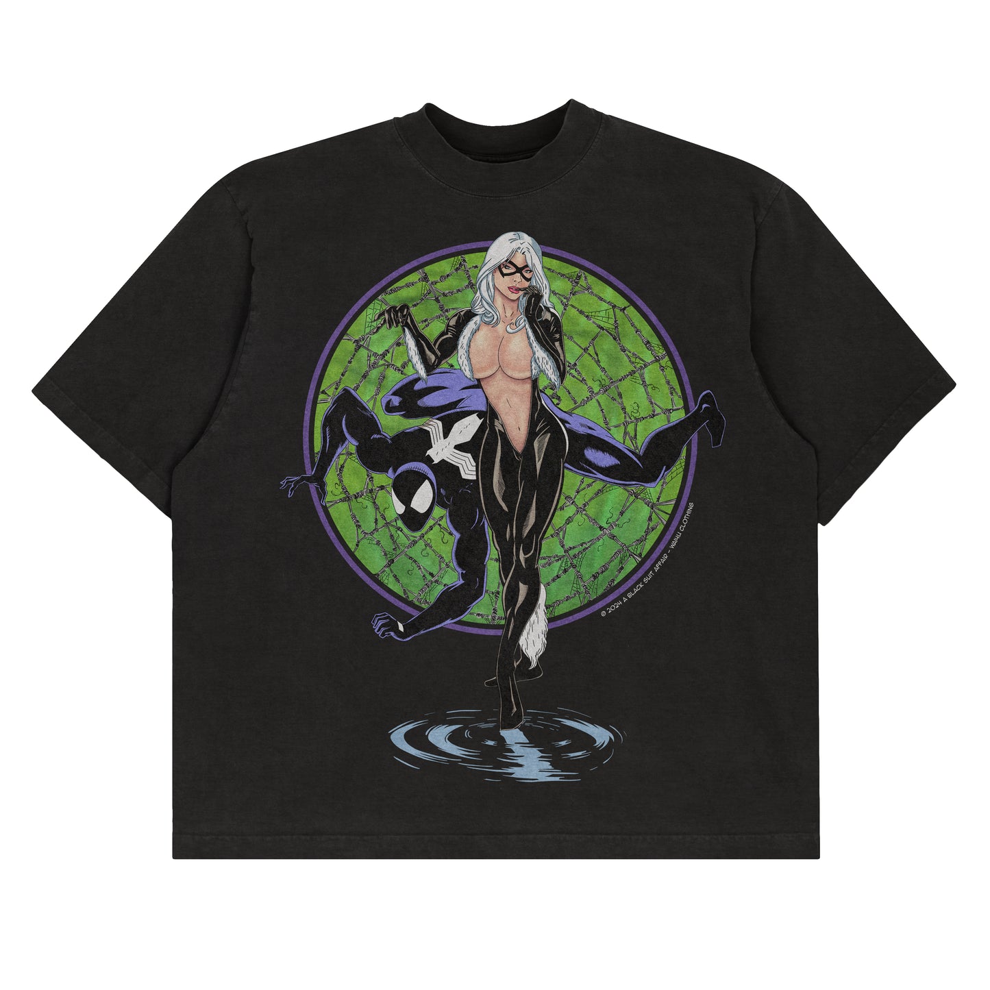 Spiderman & Black Cat "A Black Suit Affair" - Tee