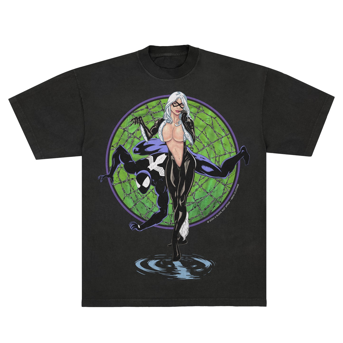 Spiderman & Black Cat "A Black Suit Affair" - Tee
