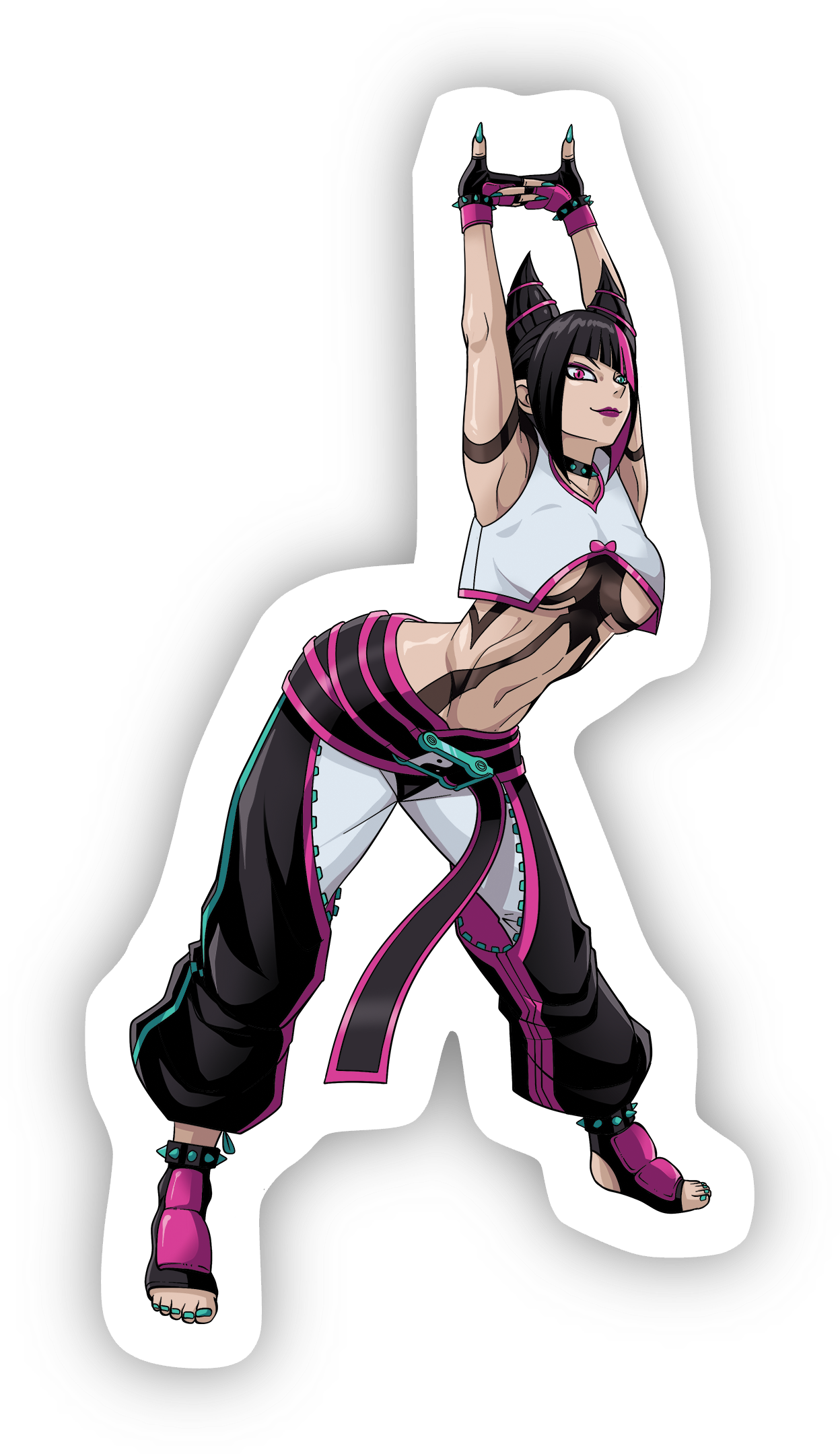 Street Fighter 6 Juri Sticker