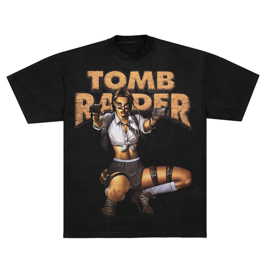 Tomb Raider Schoolgirl Lara - Tee