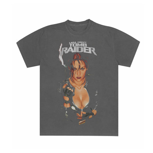Tomb Raider Lara Croft Smokin - Tee