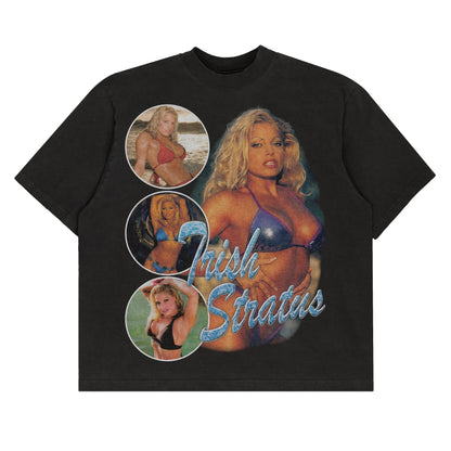 Trish Stratus 100% Stratusfaction F & B print - Tee