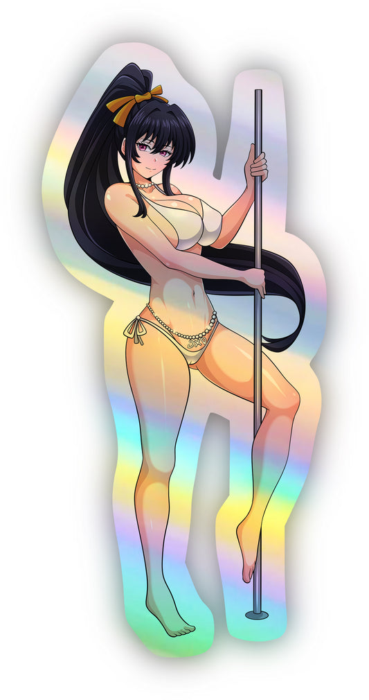 Highschool DXD Akeno Holographic Sticker