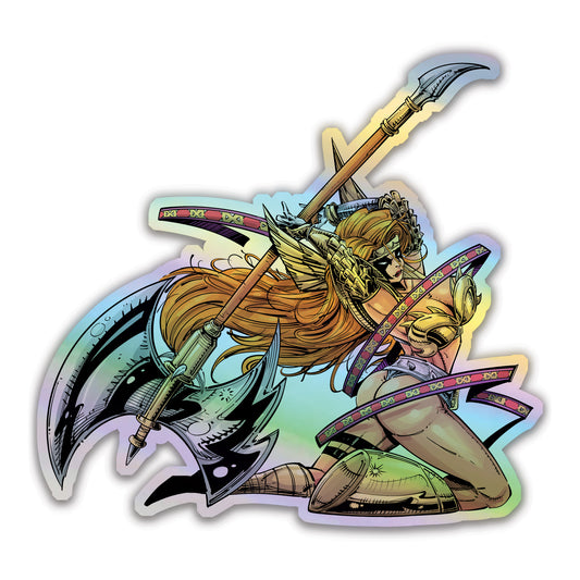 Angela Spawn Holographic Sticker
