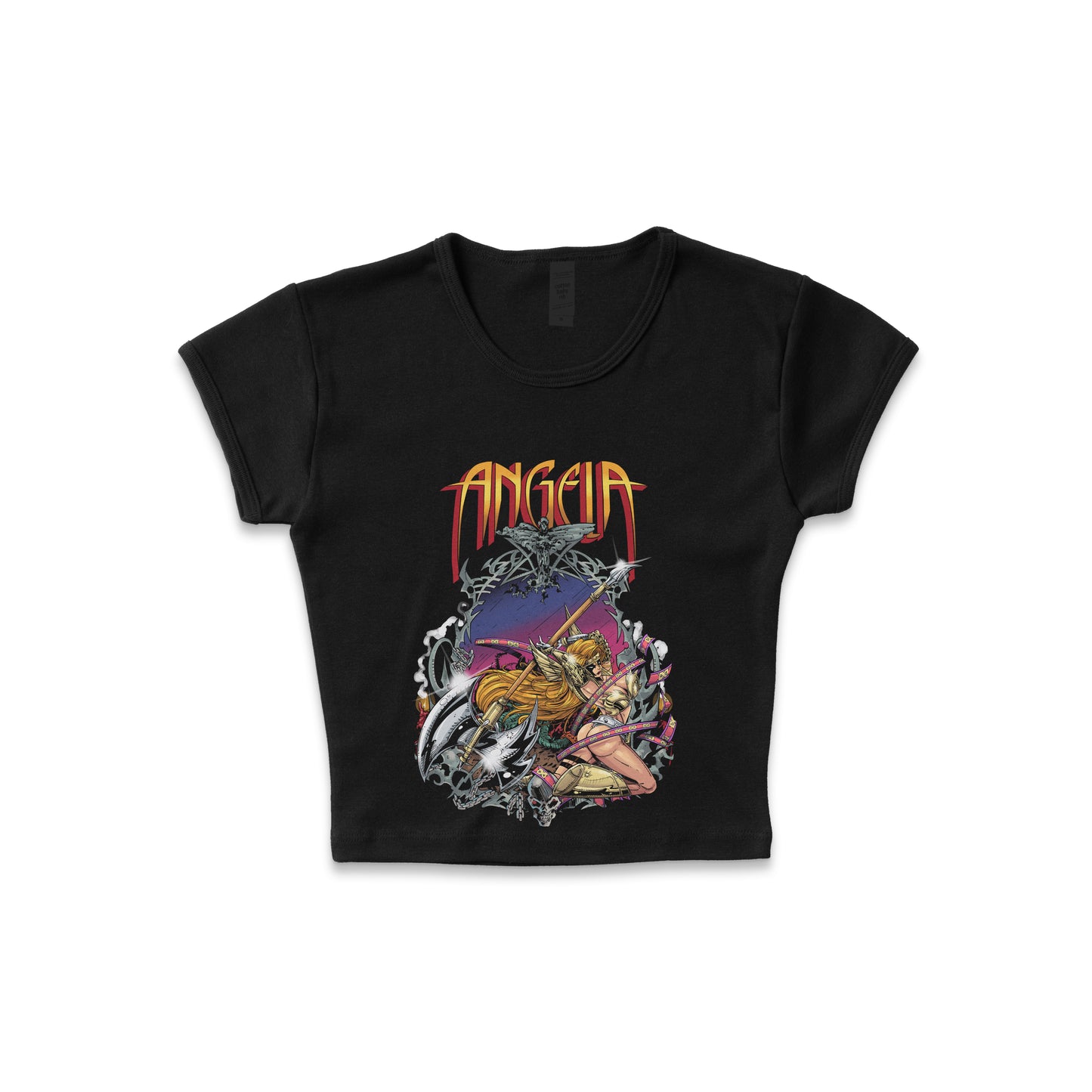 Angela Spawn - LAA Baby Rib Crop Top