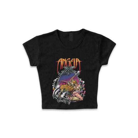 Angela Spawn - LAA Baby Rib Crop Top