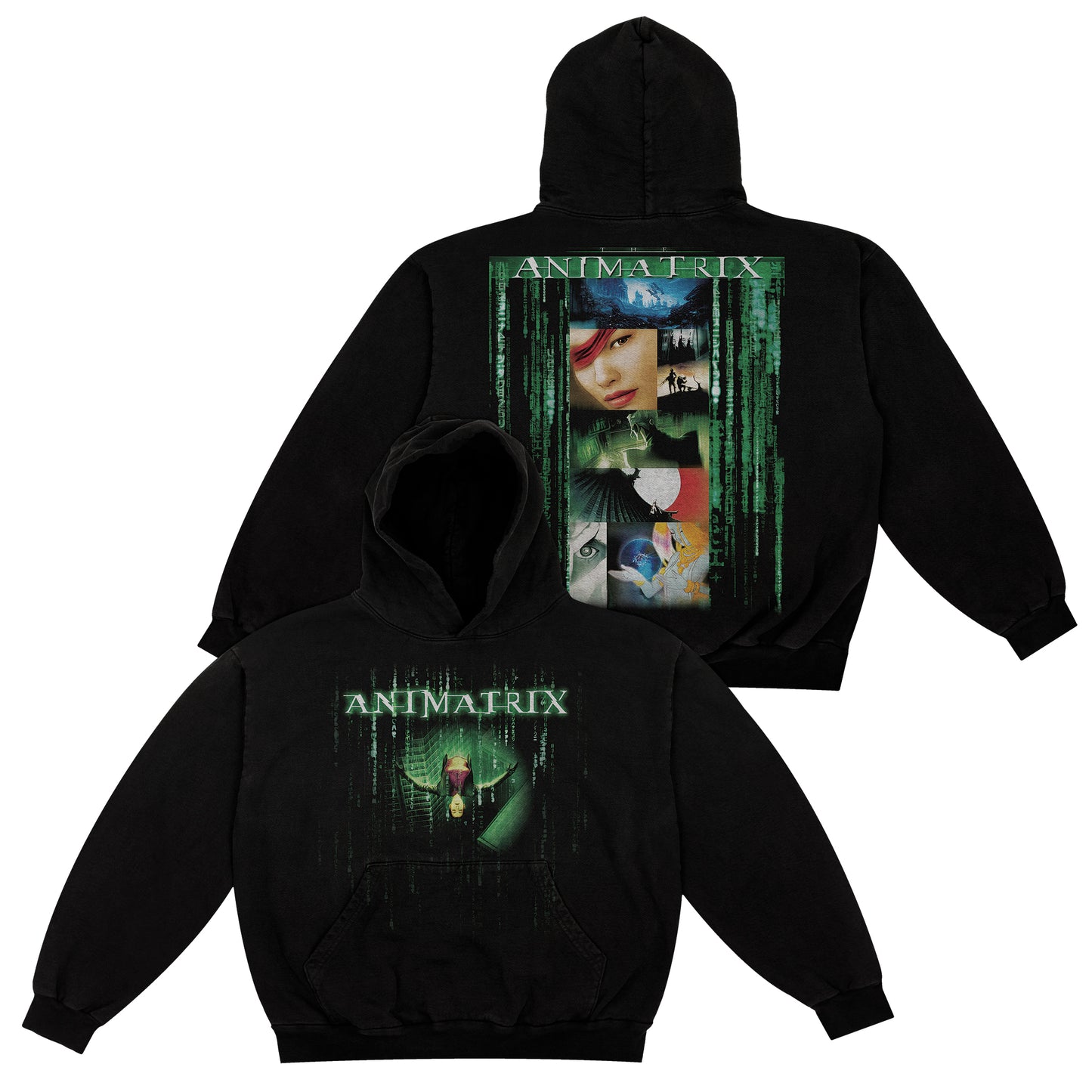 The Animatrix F & B print - Hoodie