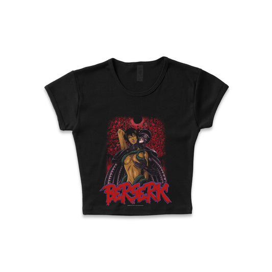 Berserk "The Violation" - LAA Baby Rib Crop Top