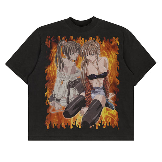Bible Black Flames - Tee