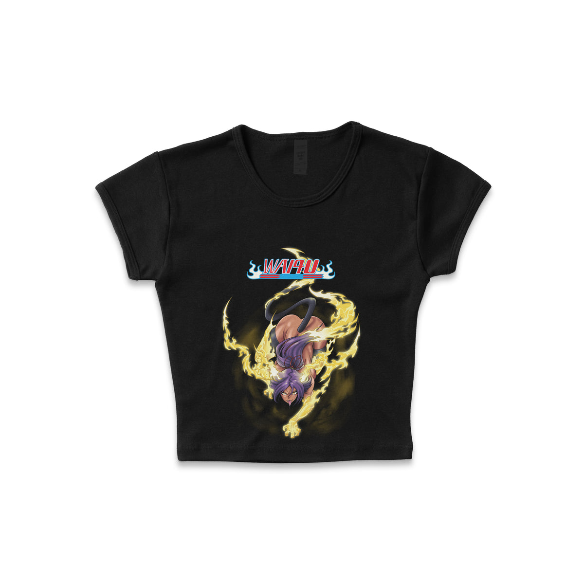 Bleach Yoruichi - LAA Baby Rib Crop Top